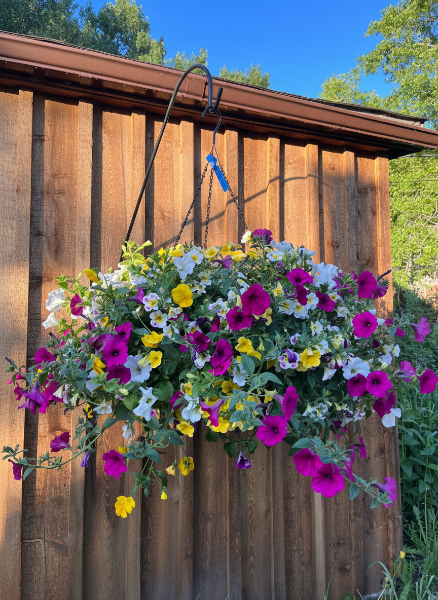 Holy Cow Hanging Basket